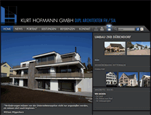 Tablet Screenshot of kurthofmann.ch